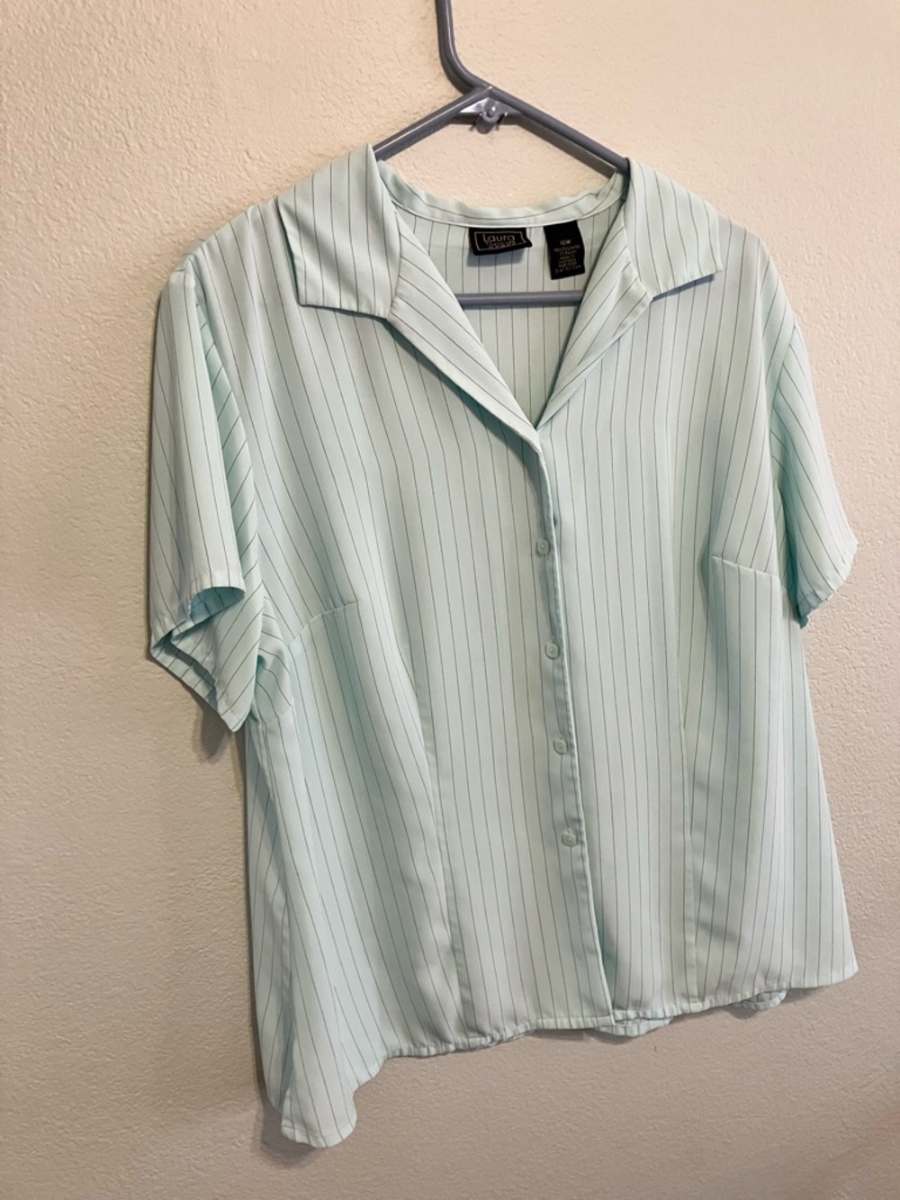 Laura Scott Woman Sheer Blouse Size 18W